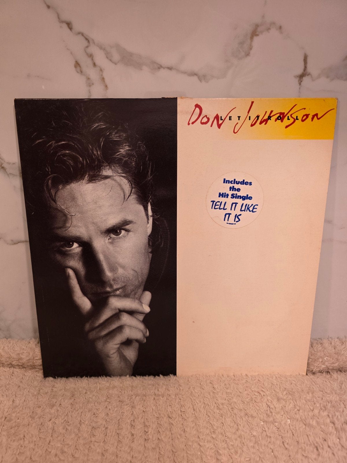 Don Johnson – Let It Roll (1989, EU), Ophalen of Verzenden