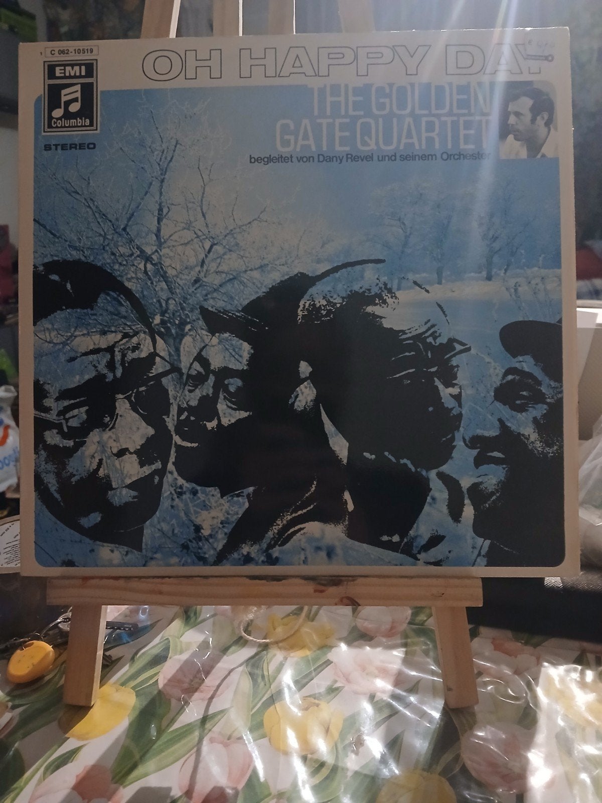 The Golden Gate Quartet - Oh Happy Day LP (EMI Columbia), LP, Gebruikt, Pop, Ophalen of Verzenden