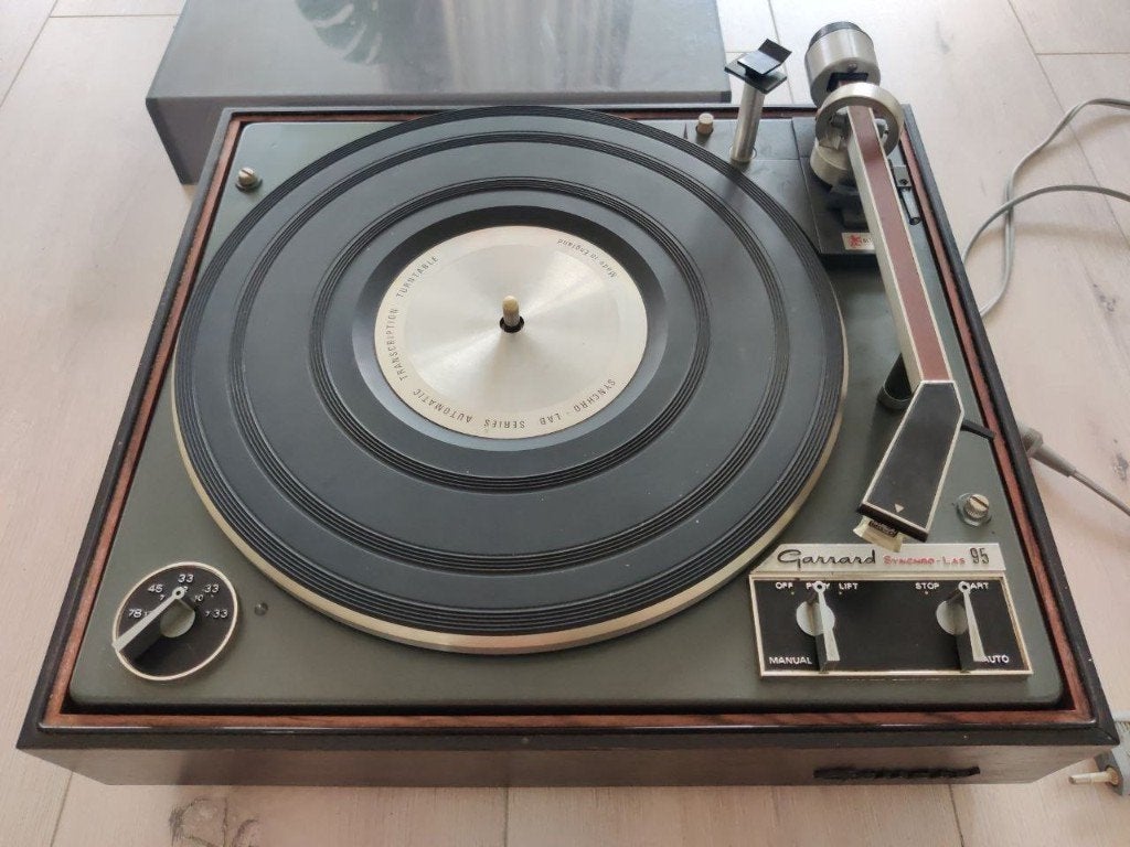 Garrard Synchro LAB 95 platenspeler - platen wisselaar, Ophalen of Verzenden, Gebruikt, Overige merken