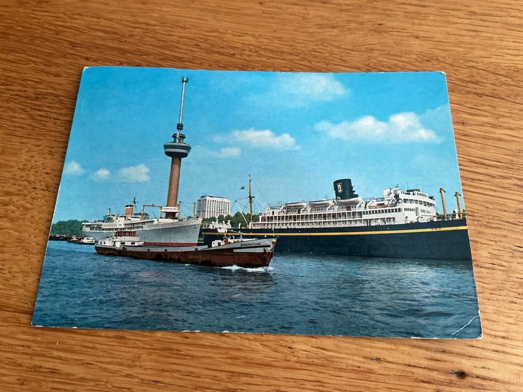 S421 Rotterdam Euromast opleidingsschip Jan Backx, Ophalen of Verzenden, Zuid-Holland