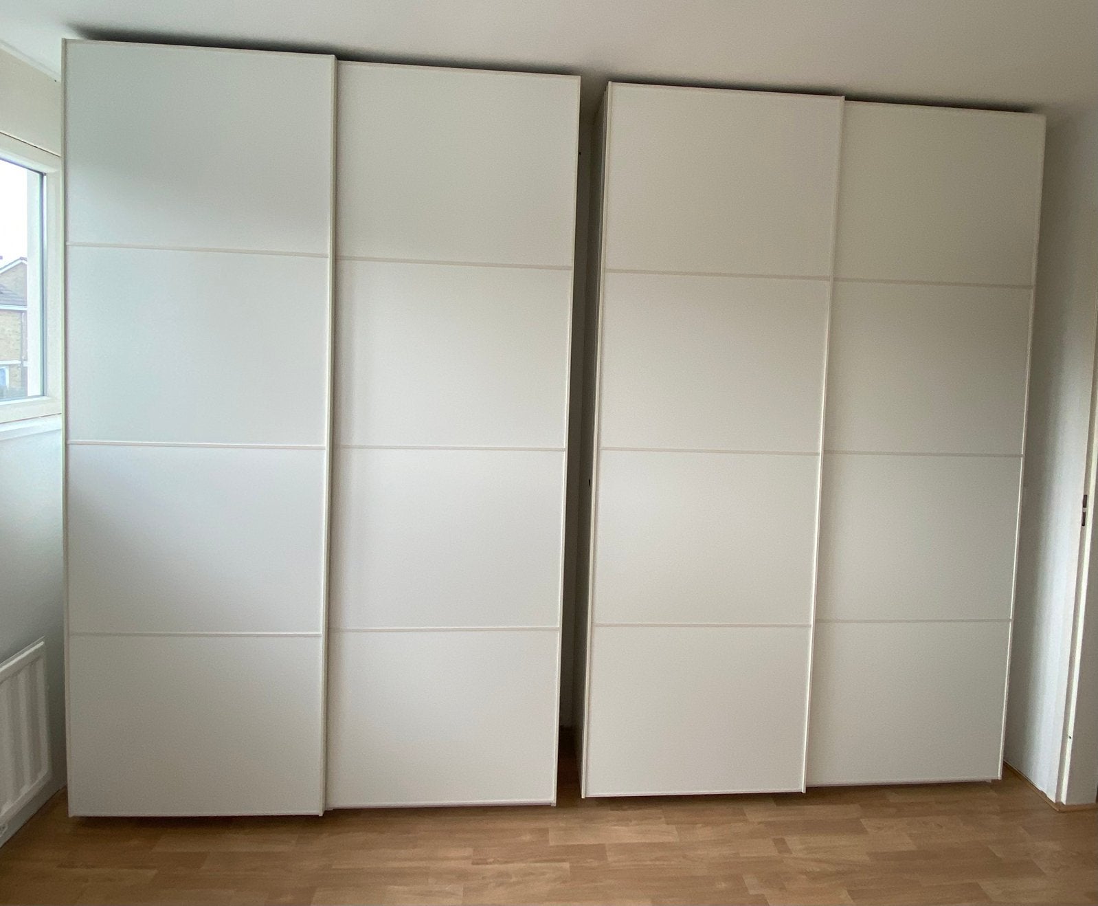 IKEA PAX kledingkast 3 meter breed,compleet ingericht,wit, Huis en Inrichting, Ophalen, Gebruikt, 200 cm of meer, 200 cm of meer