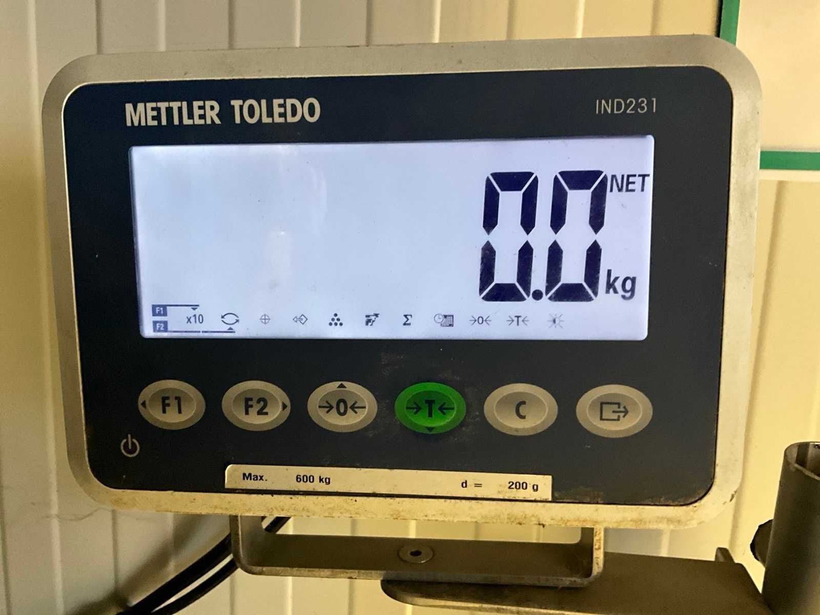 Mettler Toledo Vloerweegschaal - 600 kg, 120x110 cm, Doe-het-zelf en Verbouw, Weegschalen, Ophalen, Gebruikt, Vloerweegschaal