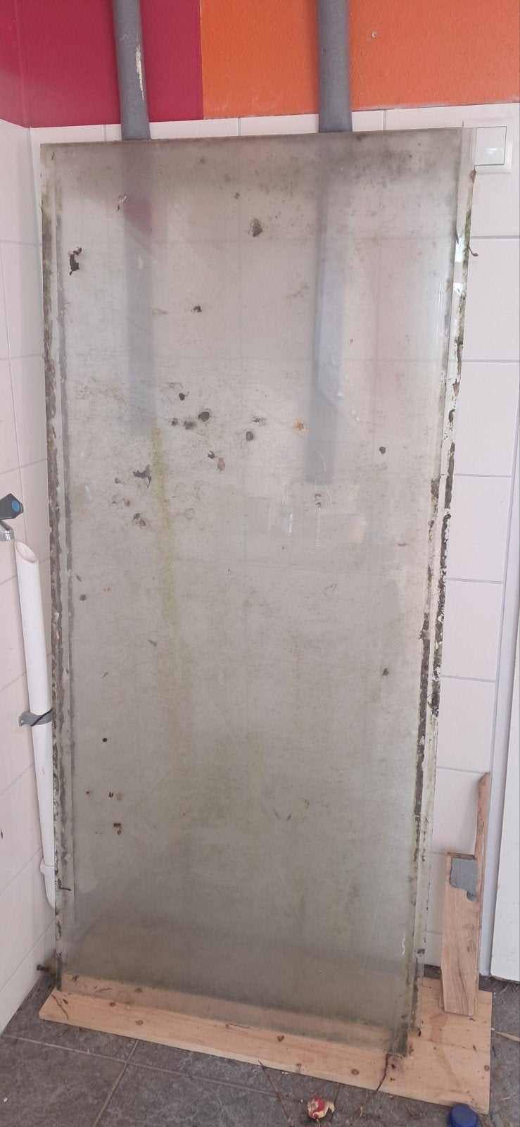 5 glasplaten 163x73 gratis, Doe-het-zelf en Verbouw, Ophalen, Gebruikt, 80 tot 120 cm, 160 cm of meer