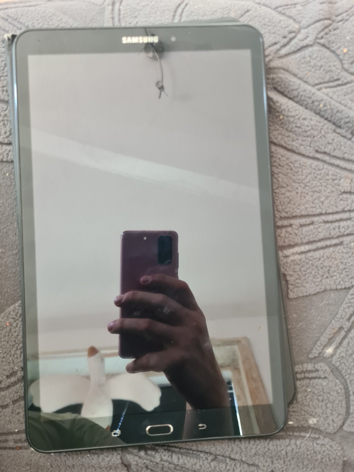 Samsung Galaxy Tab A, Computers en Software, Tablet-hoezen, Ophalen of Verzenden, 10 inch, Bescherming voor- en achterkant