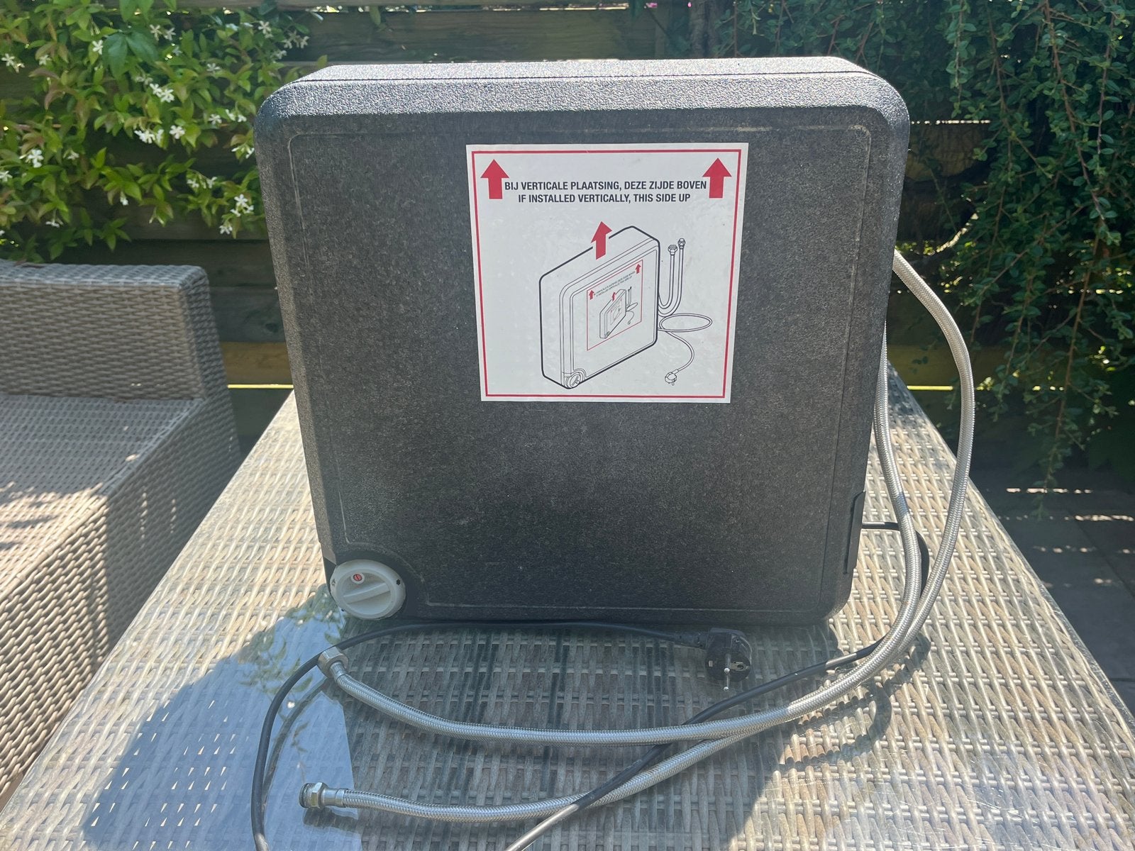 Inventum 10 liter plint boiler, Zo goed als nieuw, Minder dan 20 liter, 3 t/m 5 jaar oud, Boiler