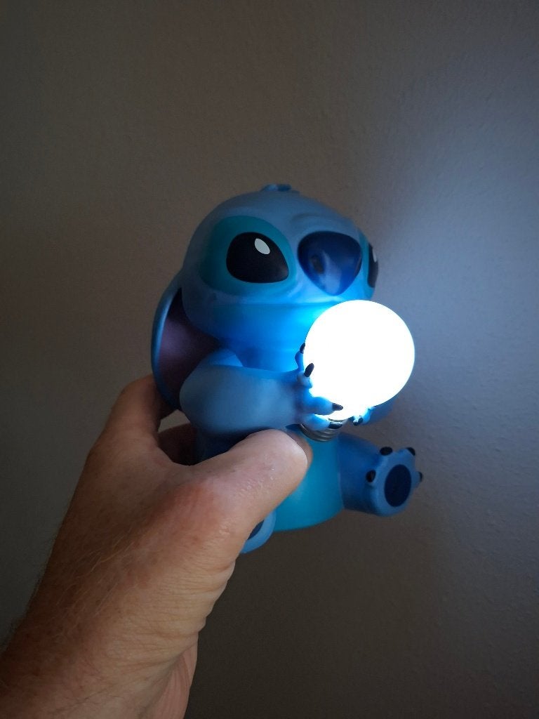 Lilo Stitch lamp paladone disney 11x13x16cm, Ophalen of Verzenden, Overige figuren, Zo goed als nieuw, Overige typen