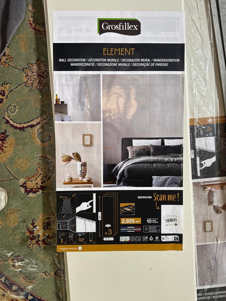 Gratis: Grosfillex Element Wandpanelen, Ophalen, Zo goed als nieuw