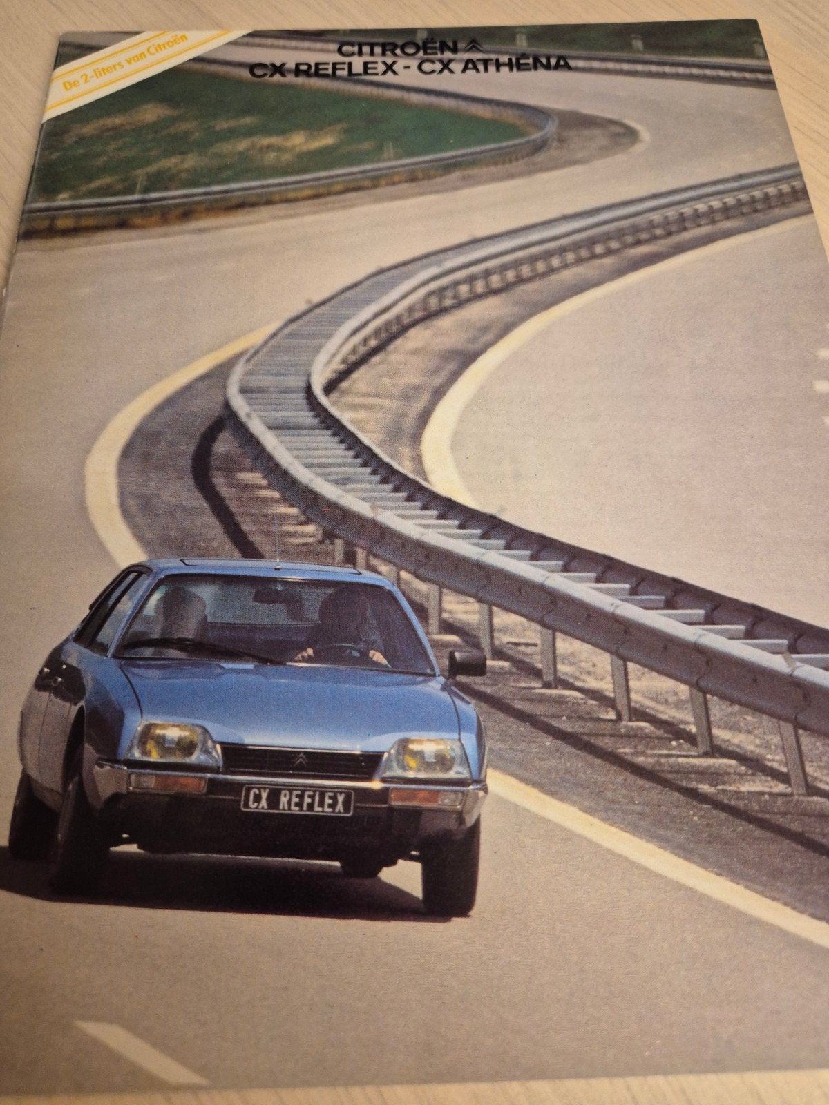 jaren70 Nederlands Citroën CX serie I 2 liters Reflex Athena, Boeken, Ophalen of Verzenden, Zo goed als nieuw, Citroën