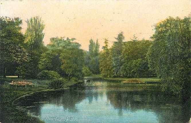 301-112-033 Rotterdam Park, Verzenden, Voor 1920, Zuid-Holland