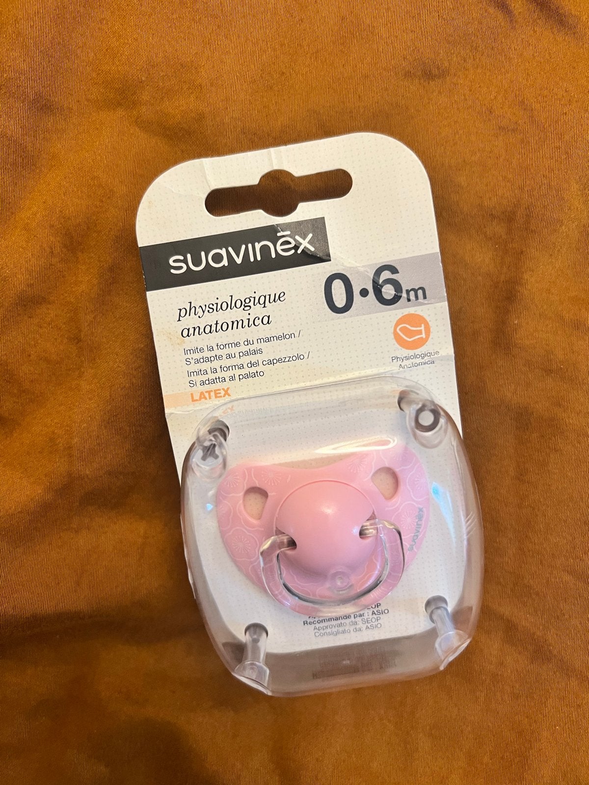 Suavinex Fopspeen Fysiologisch Anatomisch 0-6m Roze