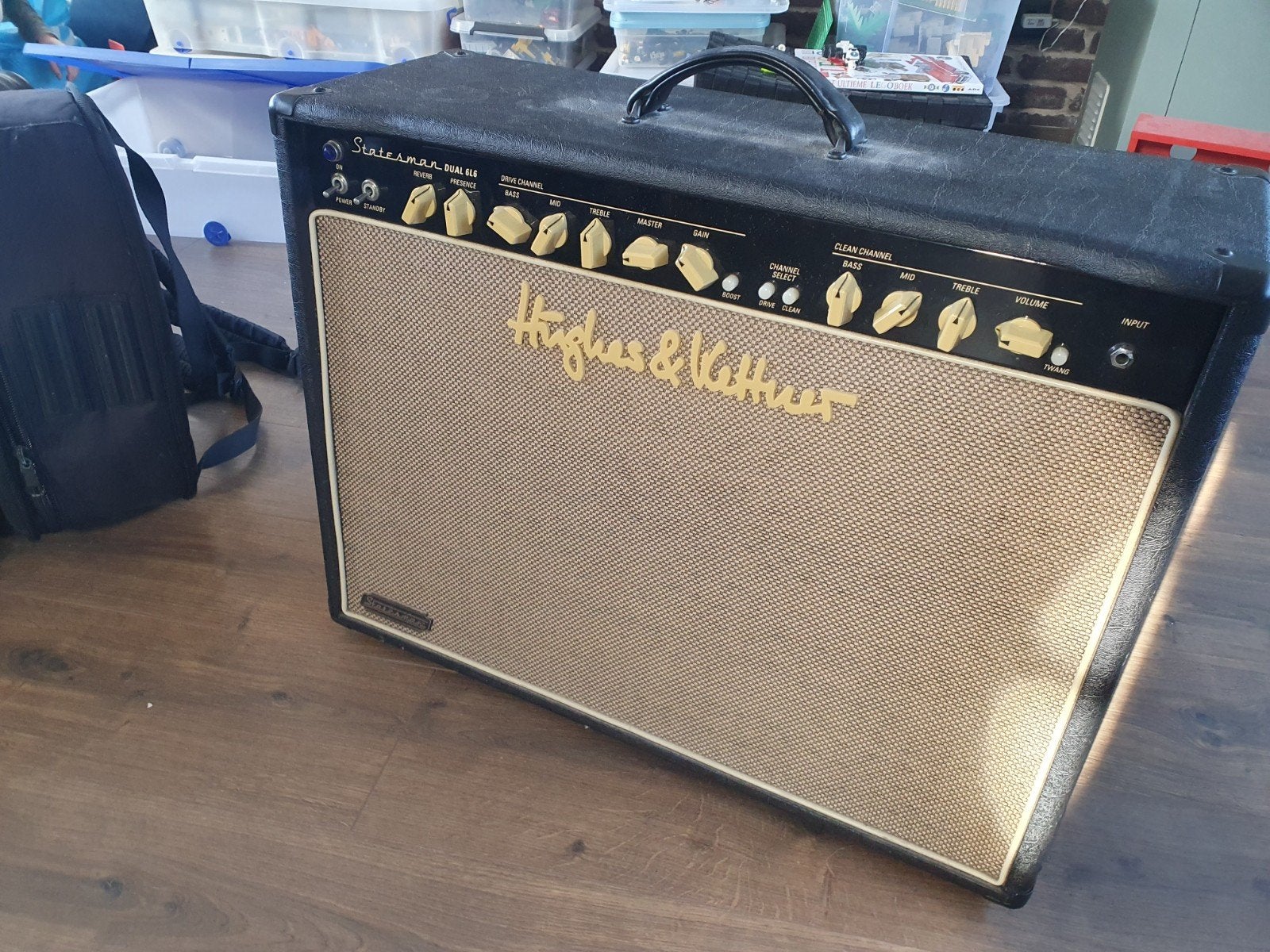 Hughes & Kettner Statesman Dual 6L6  gitaarversterker, Ophalen, Gebruikt, Gitaar, 50 tot 100 watt