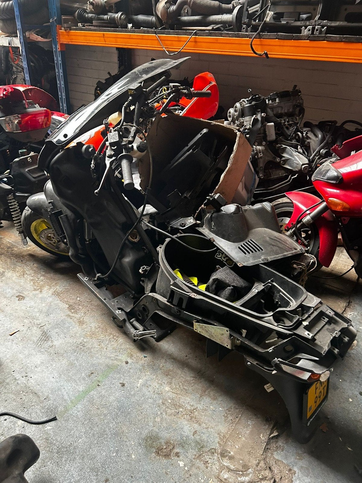 Gilera Runner 50cc 2t partij/los Projecten., Ophalen, Gebruikt, 50 cc, Gillera