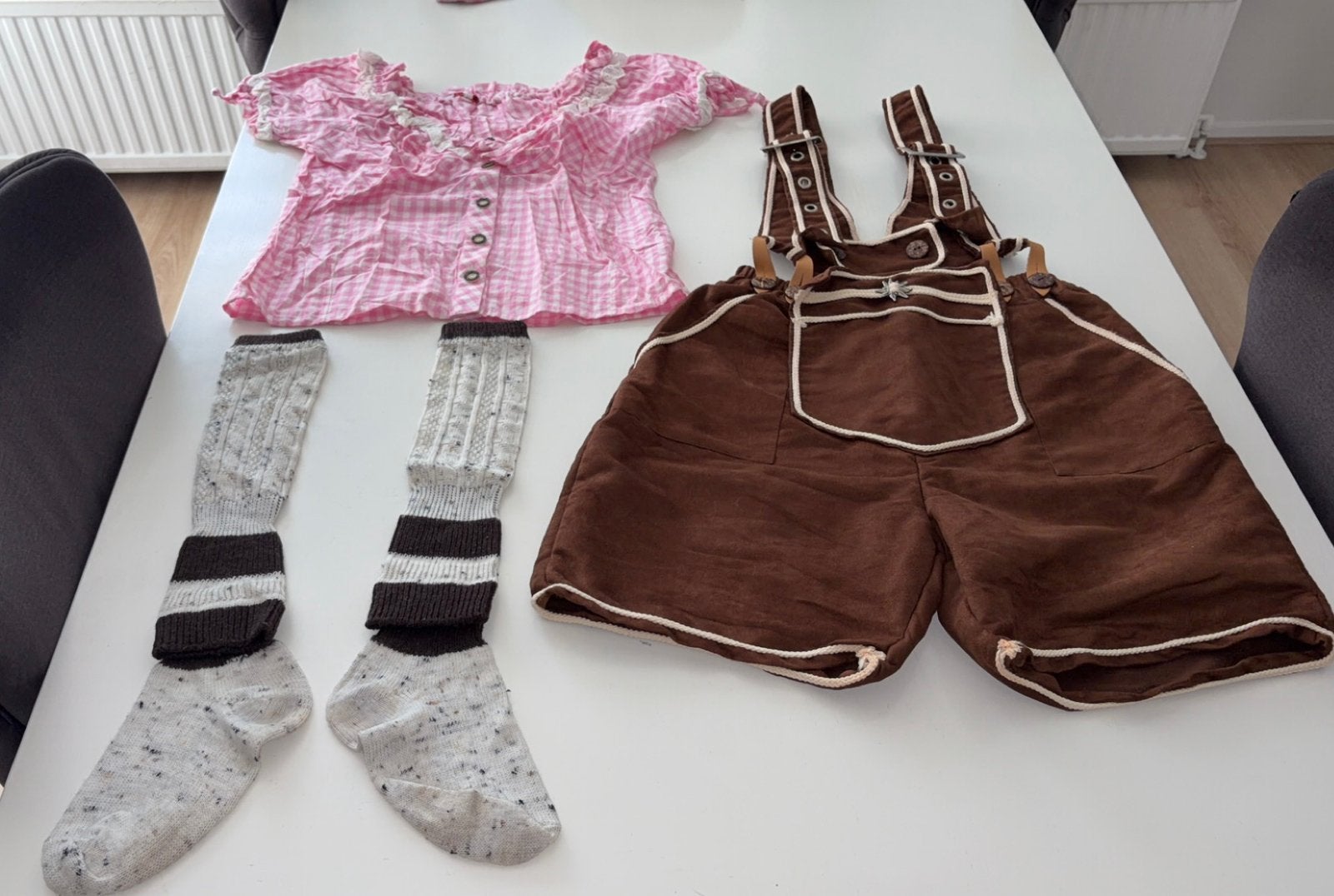 oktoberfest-outfit dames maat L, Ophalen, Maat 42/44 (L), Kleding, Overige thema's