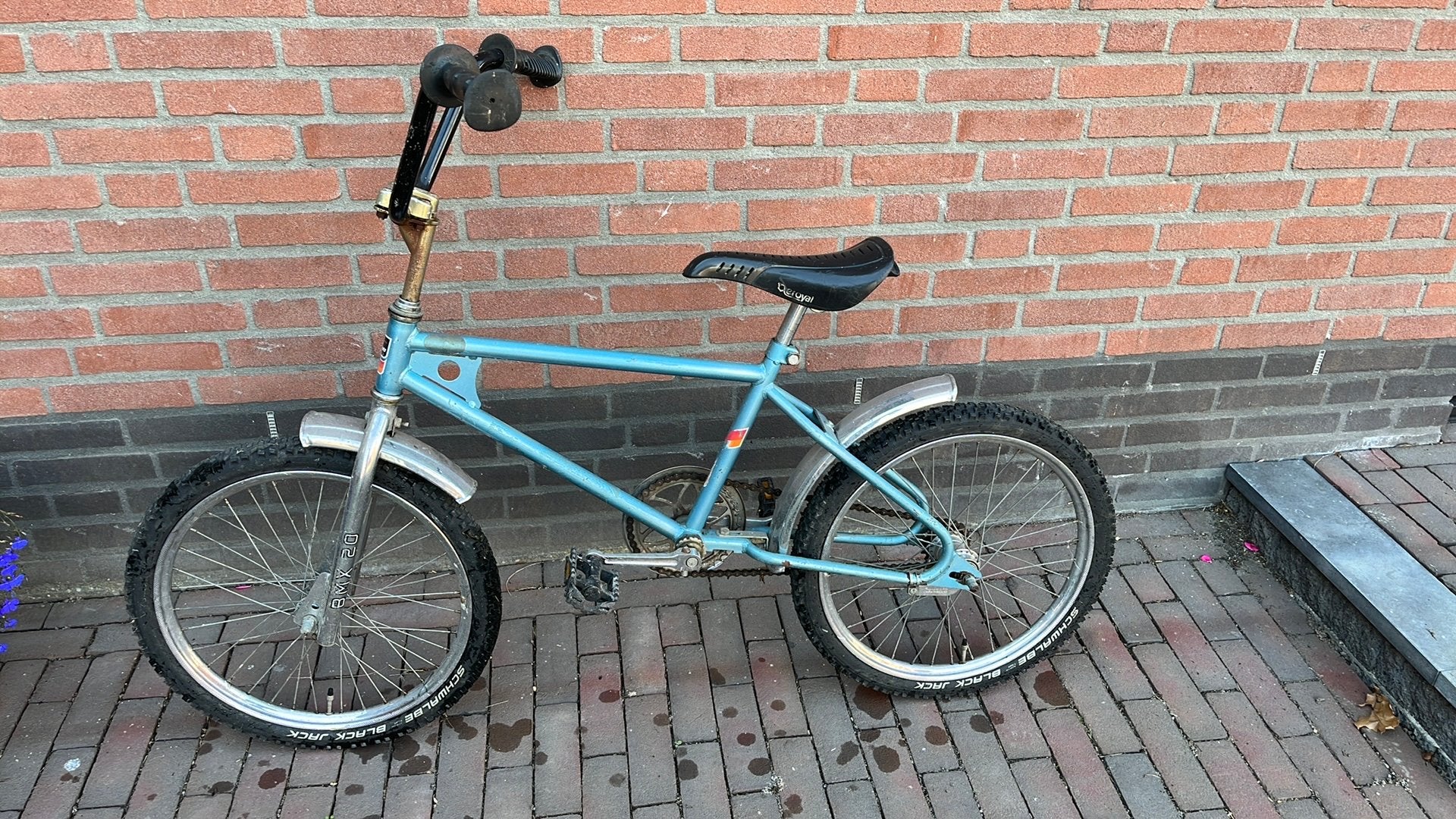 Crossfiets, Ophalen, Terugtraprem, Staal, 16 tot 20 inch