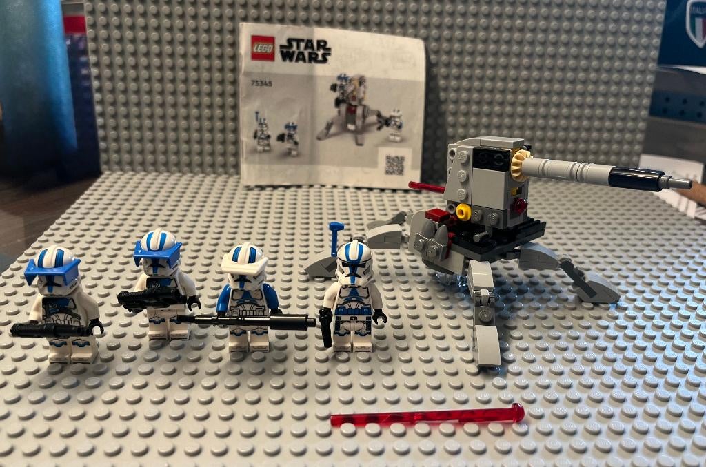 Star Wars 75345 501st Clone Troopers Battle Pack, Kinderen en Baby's, Speelgoed | Duplo en Lego, Compleet, Star Wars, Lego, Ophalen of Verzenden