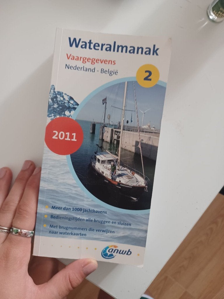 Wateralmanak boek, Ophalen of Verzenden, Zo goed als nieuw, ANWB, Boot