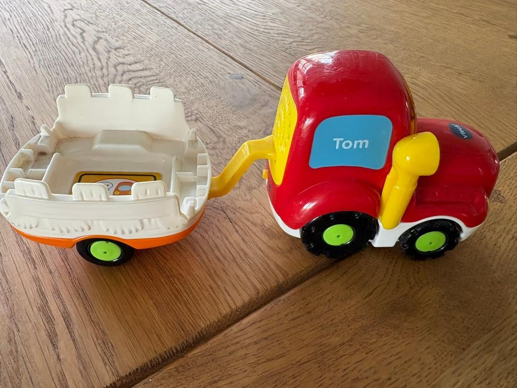 Vitech Tom met aanhangwagen, Ophalen of Verzenden, Gebruikt, 2 tot 4 jaar