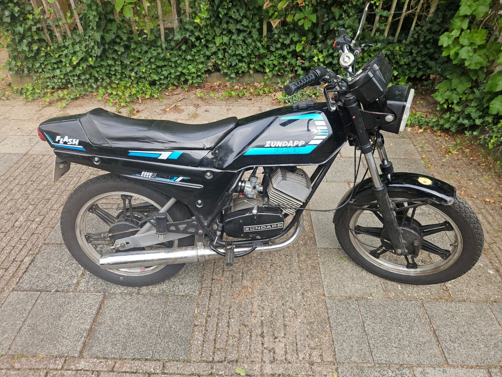 Zundapp Famel Flash 50, bj 1988 - degelijke brommer, Fietsen en Brommers, Ophalen, Gebruikt, Overige modellen, Maximaal 45 km/u