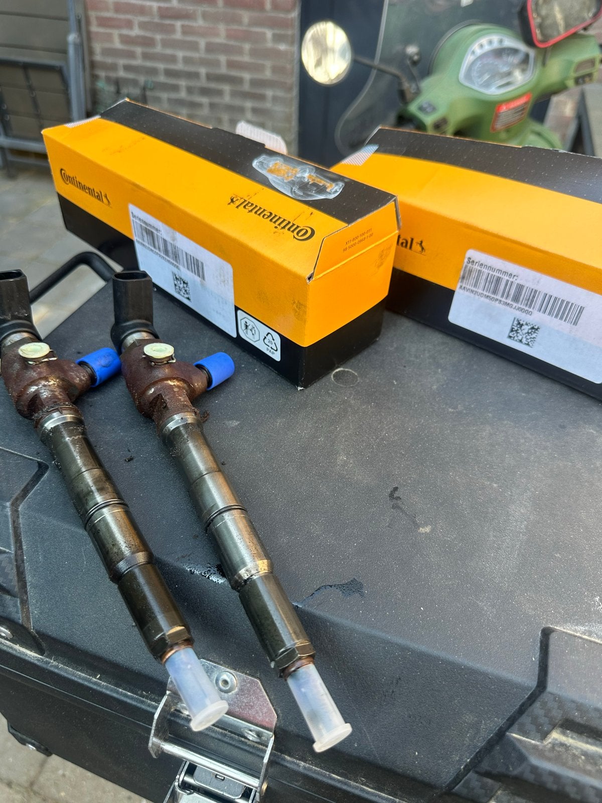 Verstuivers 1.6 TDI 03L130277B - Revisie Benodigd vw, Ophalen of Verzenden, Gebruikt, Volkswagen