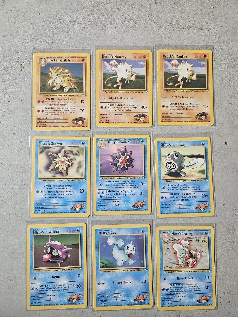 Pokemon Vintage - Gym Heroes - 1999/2000, Ophalen of Verzenden
