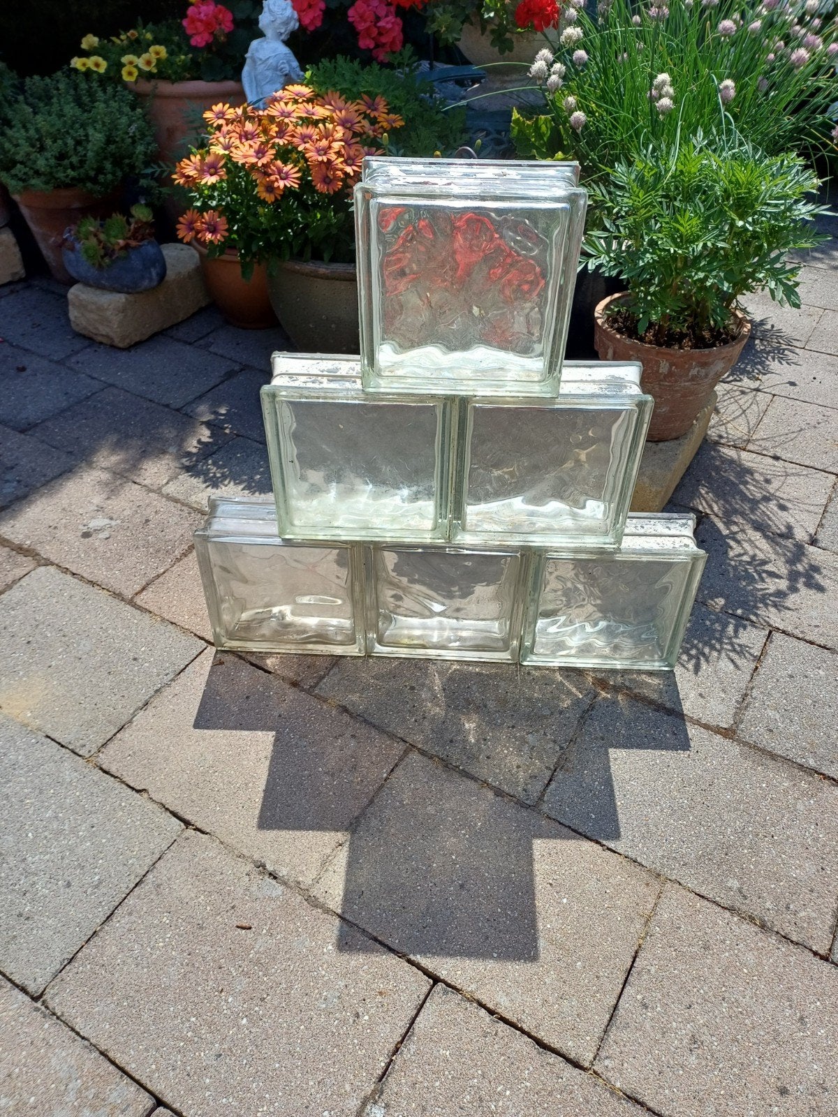 Glas Blokken, Ophalen, Glas, Aluminium
