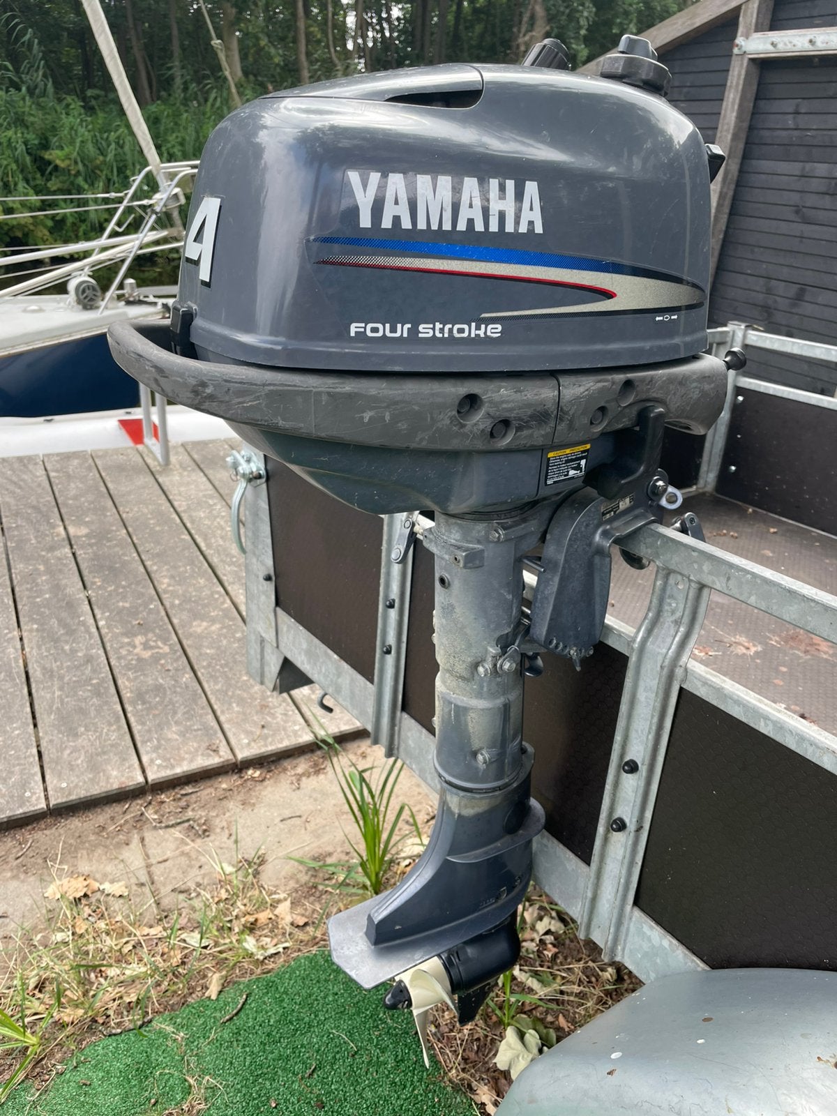Yamaha 4pk 4takt kortstaart, Ophalen, Gebruikt, Minder dan 5 pk, Viertaktmotor