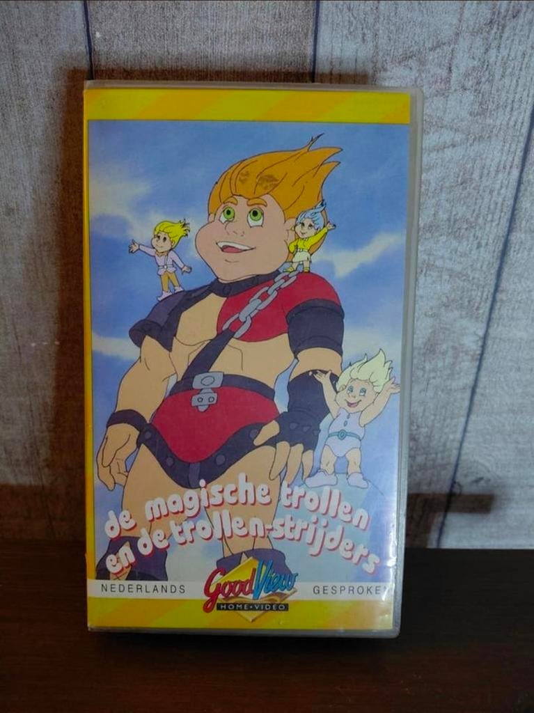 De Magische Trollen en de trollen-strijders Videoband., Cd's en Dvd's, VHS | Kinderen en Jeugd, Alle leeftijden, Ophalen of Verzenden