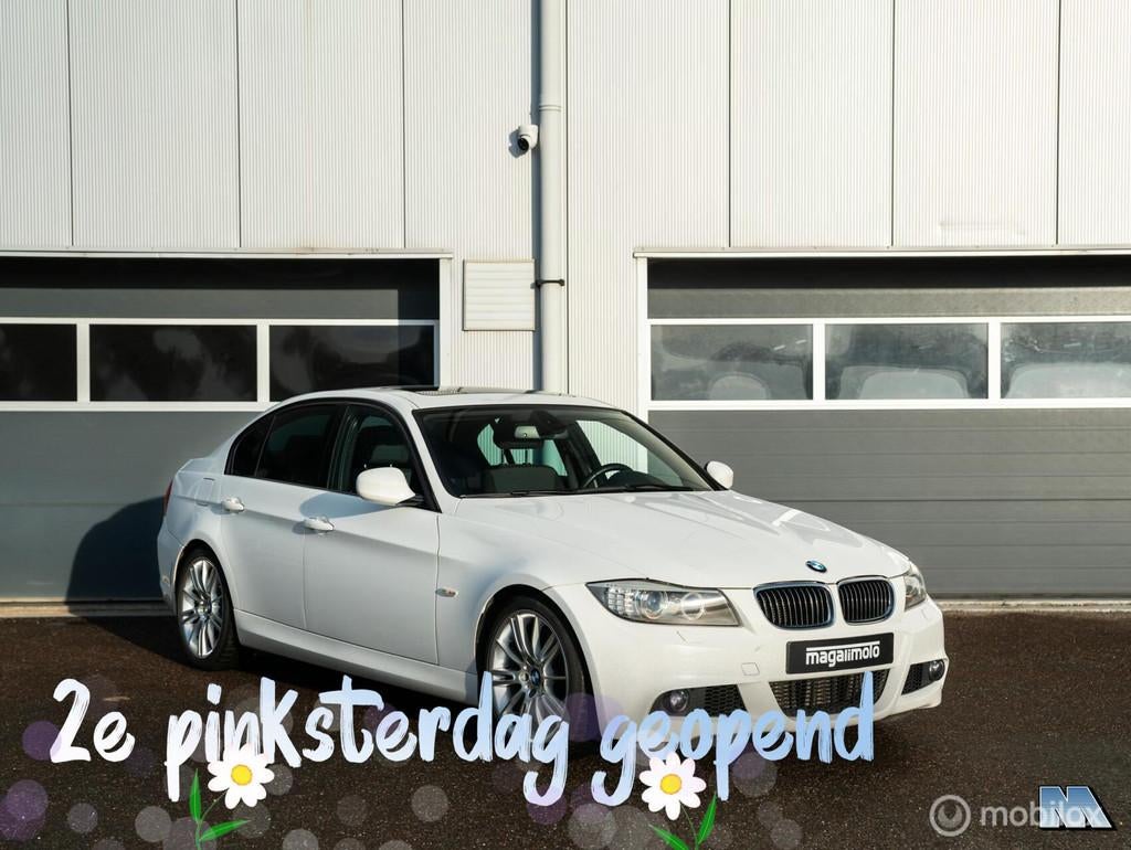 BMW 3-serie E90 335i M Sport l Alcantara l 306pk N55 3.0, Automaat, Gebruikt, Zwart, Alcantara