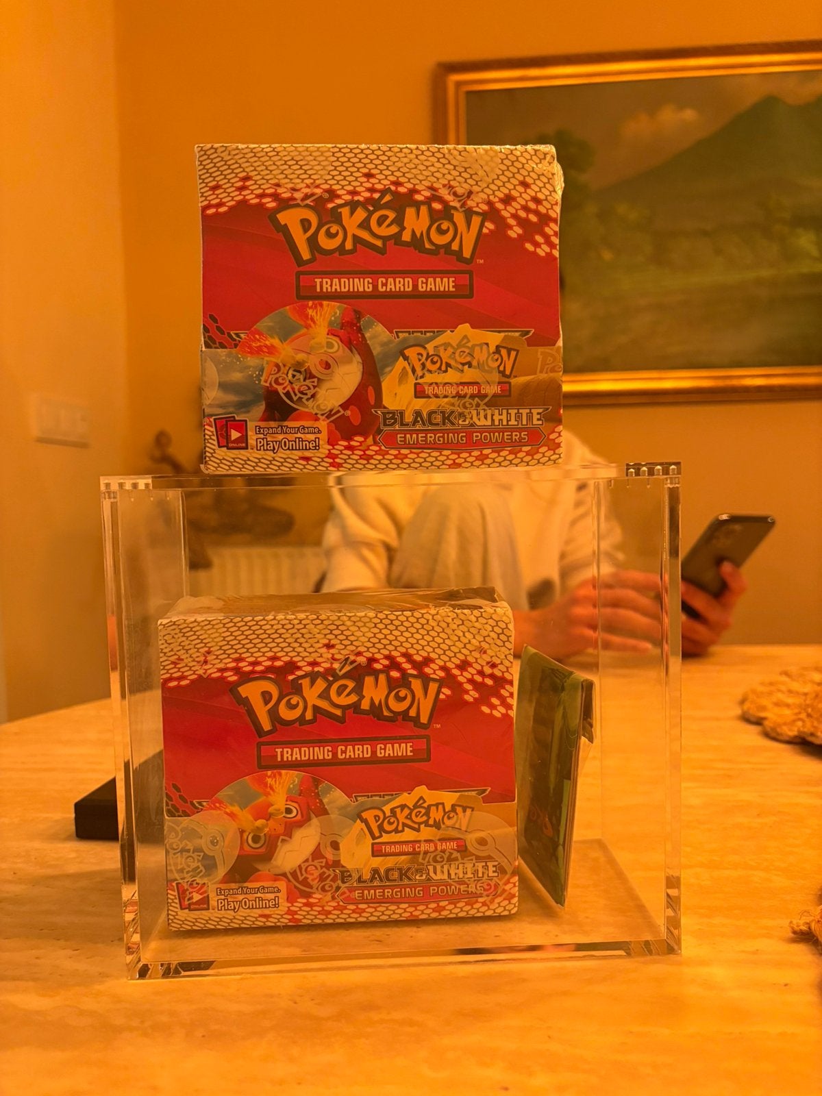 2x sealed black & white emerging powers booster box, Ophalen, Zo goed als nieuw, Boosterbox