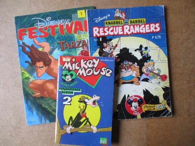 adv8465 verschillend disney, Boeken, Stripboeken, Eén stripboek, Ophalen, Gelezen