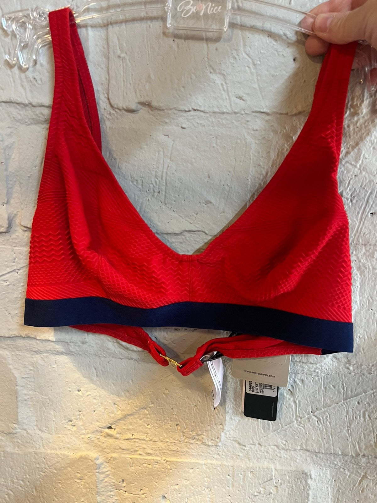 Andres Sarda bikini top maat 80C NIEUW!! Nu €10,-, Ophalen of Verzenden, Nieuw, Bikini