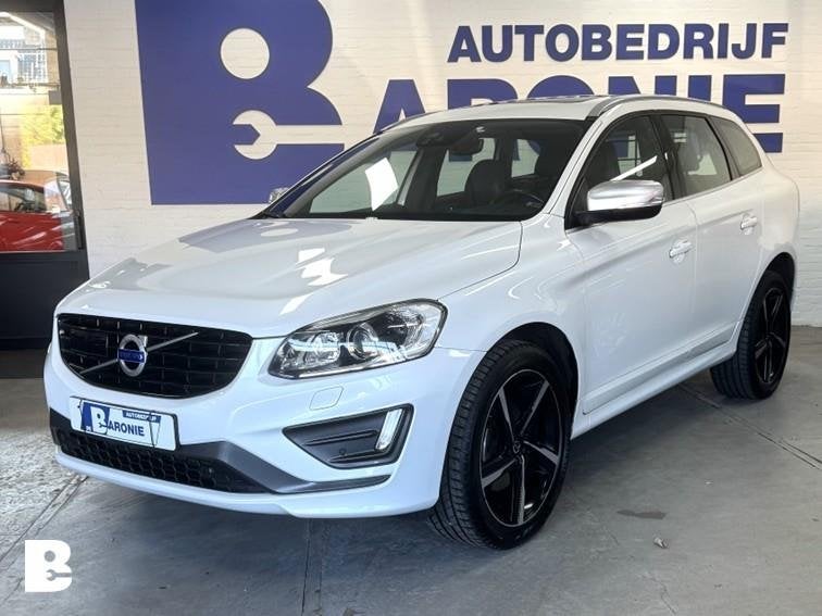 Volvo XC60 2.0 D4 FWD R-Design, schuifdak, adaptive cruise, 1969 cc, Wit, Bedrijf, SUV of Terreinwagen