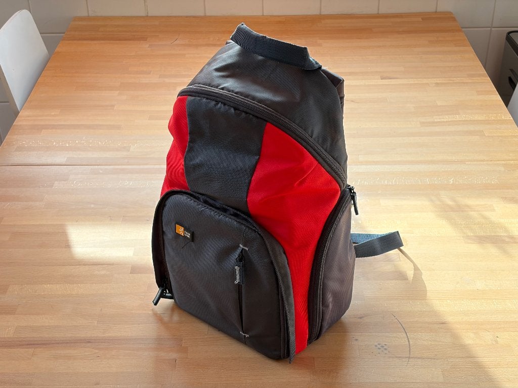 Case Logic TBC-411 Compact DSLR Camera Rugzak, Ophalen of Verzenden, Zo goed als nieuw, Rugtas, Overige merken