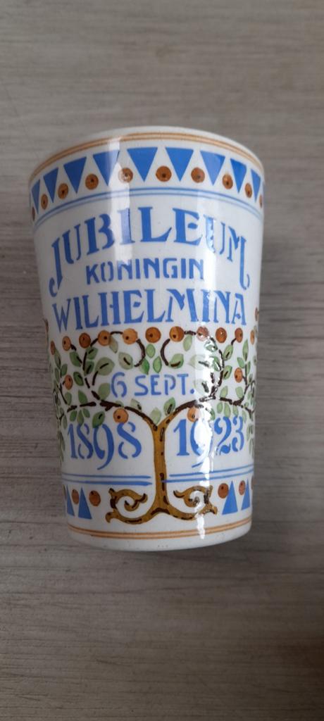 Jubileum Koningin Wilhelmina Beker 1898-1923, Ophalen of Verzenden