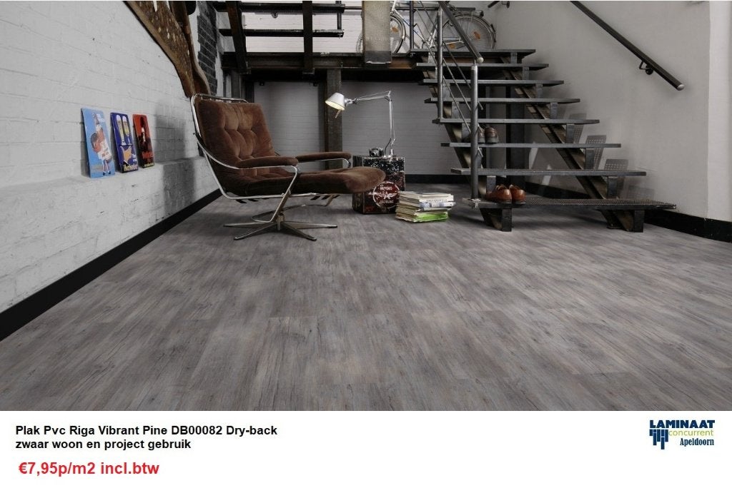 Pvc Plak Riga Vibrant Pine 0,55 toplaag Opruim prijs