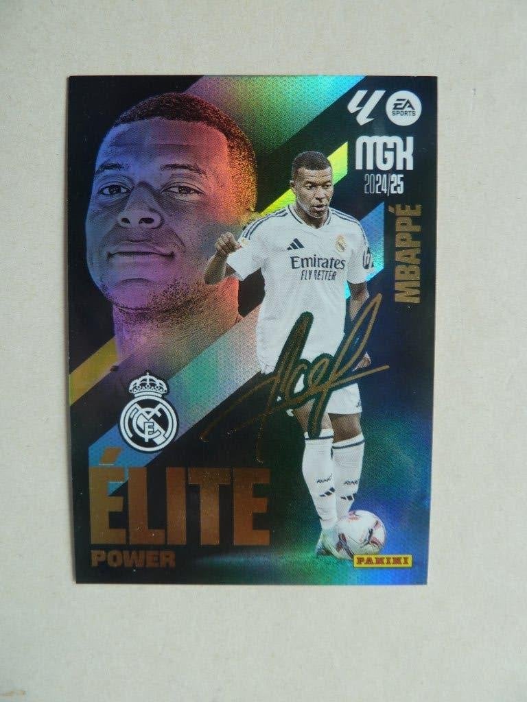 Panini 2024/2025 Elite Power card. Kylian.Mbappe, Ophalen of Verzenden, Zo goed als nieuw, Buitenlandse clubs, Overige typen