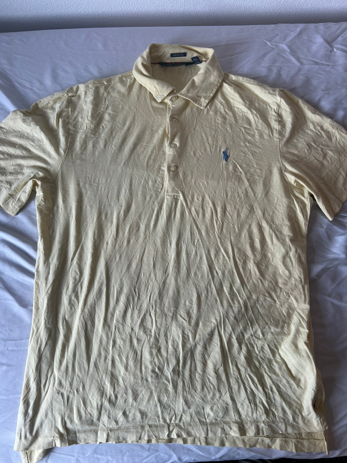 Ralph lauren polo geel maat L, Ophalen of Verzenden, Nieuw, Maat 52/54 (L), Geel