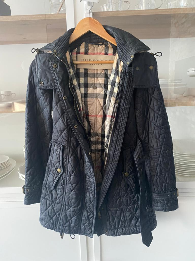 Burberry jas origineel te koop, Ophalen of Verzenden, Zo goed als nieuw, Maat 34 (XS) of kleiner, Zwart