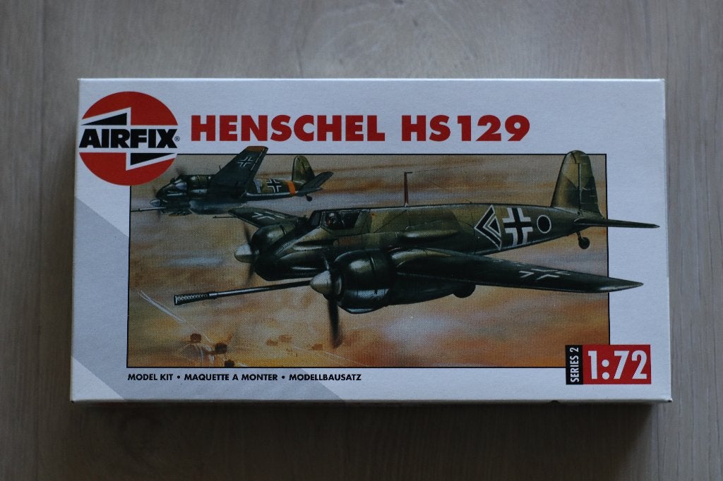 Henschel HS 129 Airfix 1/72 (1), Overige merken, 1:72 tot 1:144, Nieuw, Ophalen of Verzenden
