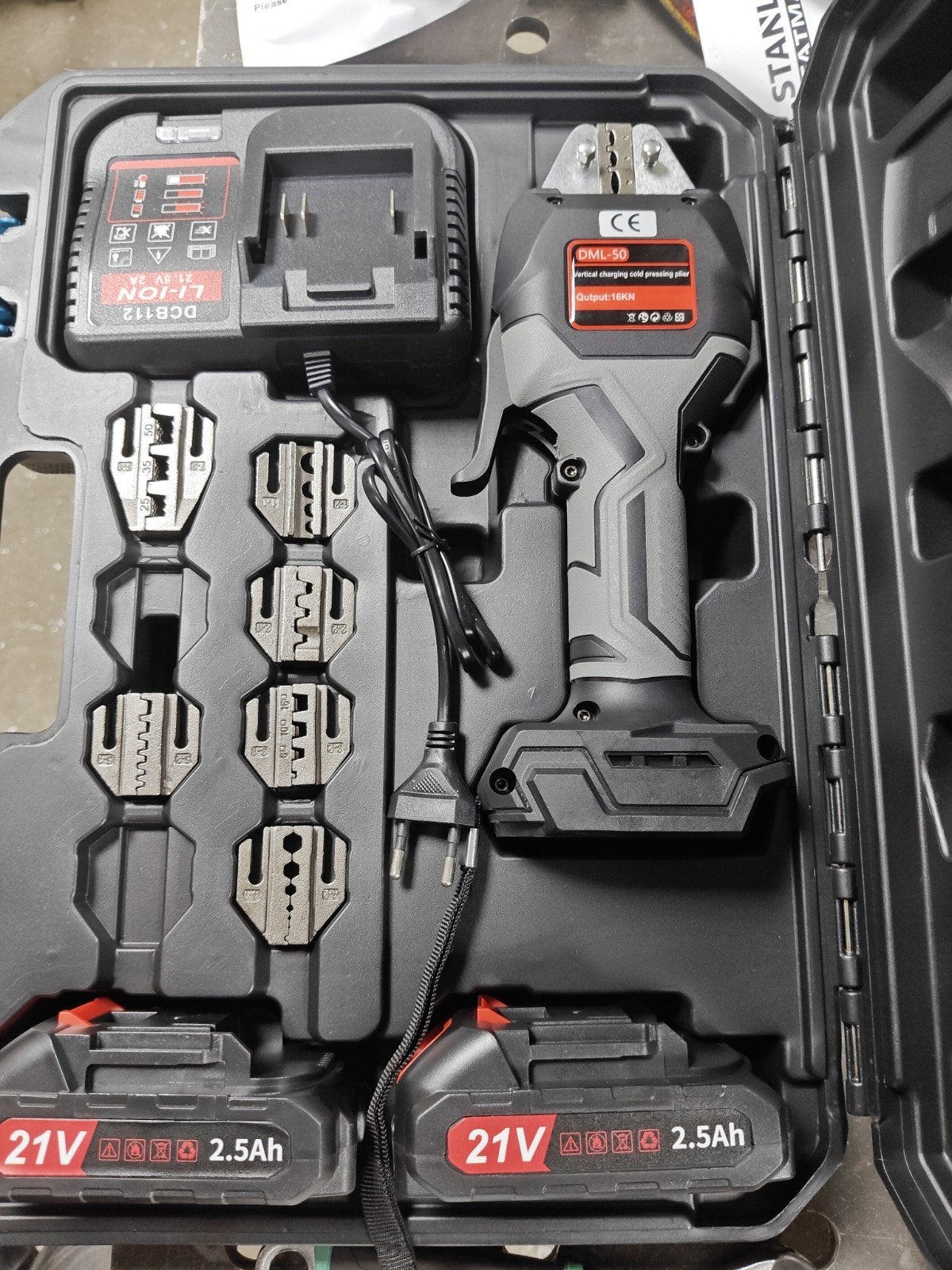 Elektrische Perstang DML-50 met 2x 21V 2.5Ah Accu en Oplader, Ophalen of Verzenden, Nieuw