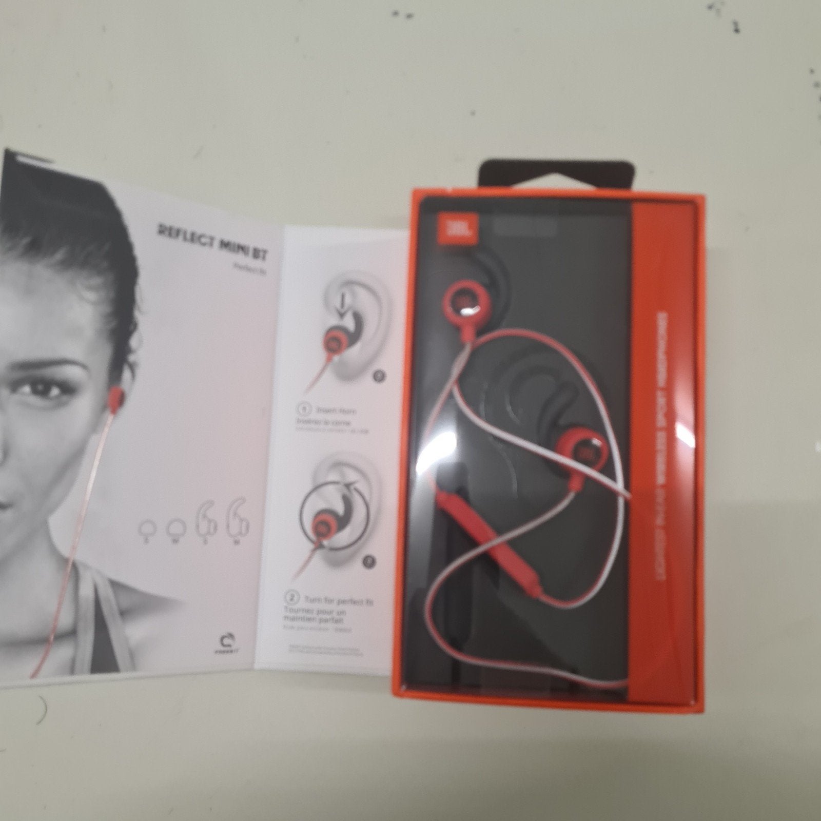 JBL Reflect Mini BT Draadloze Sport Hoofdtelefoon Rood, Ophalen of Verzenden, Nieuw, Overige merken, Draadloos