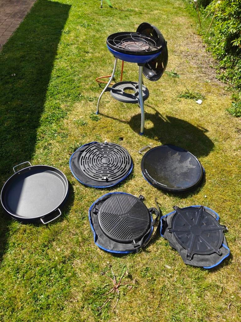 Uitgebreide Skottelbraai set met diverse accessoires, Ophalen, Gebruikt, Cadac