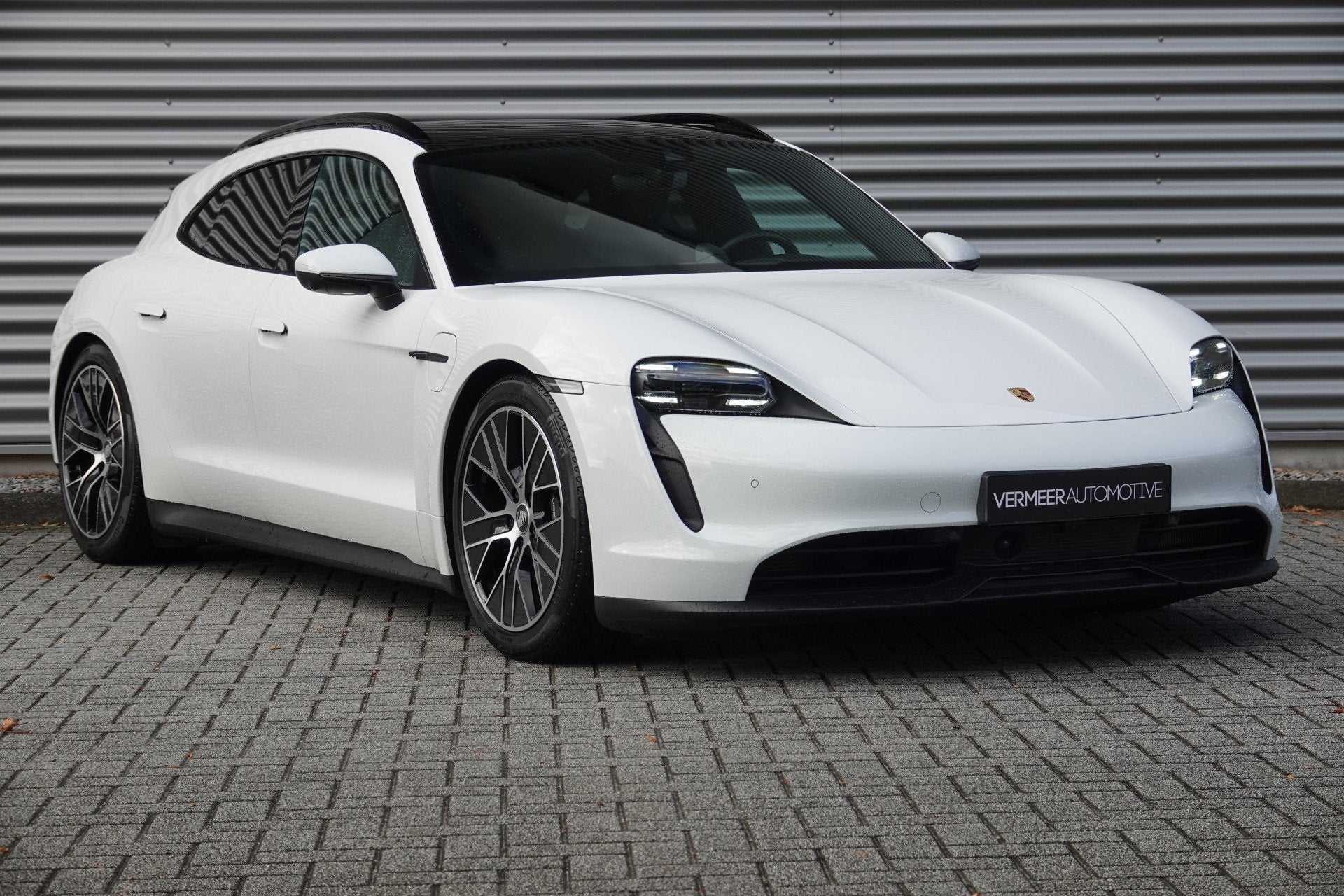 Porsche Taycan Sport Turismo | Panodak | Luchtvering | Bose, Auto's, Automaat, Achterwielaandrijving, Gebruikt, Zwart