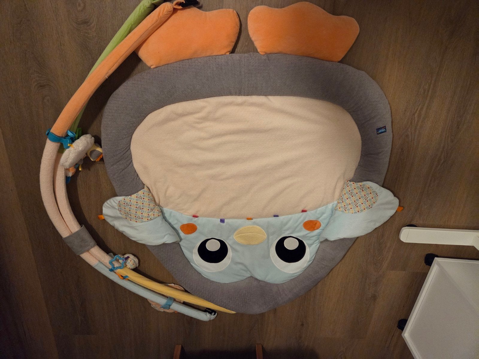 Playgro Speel- en kruipmat pinguïn met speelbogen, Ophalen, Gebruikt, Speelkleed