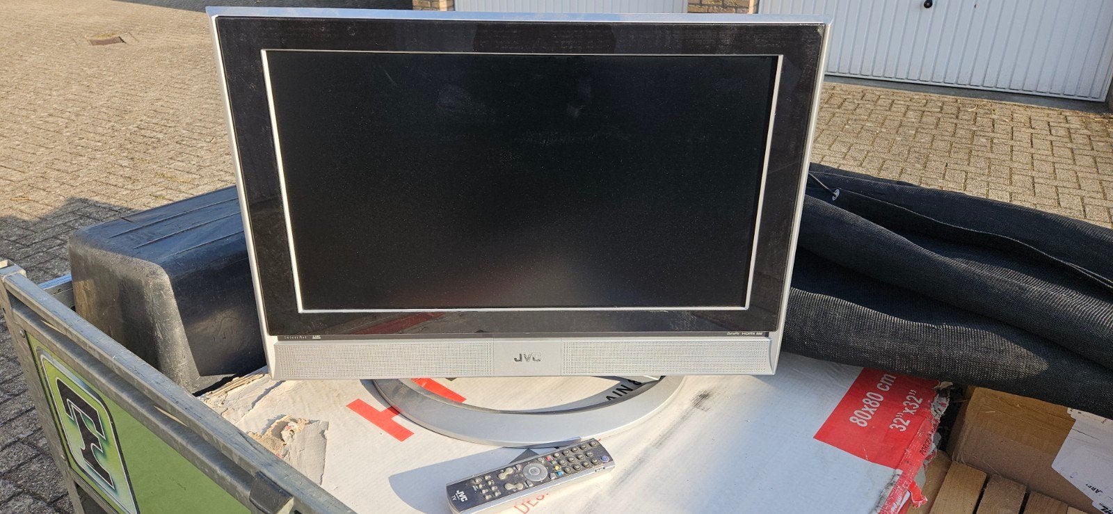 JVC LT-26S60BU LCD TV met afstandsbediening, Ophalen, Gebruikt, 50 Hz, 60 tot 80 cm