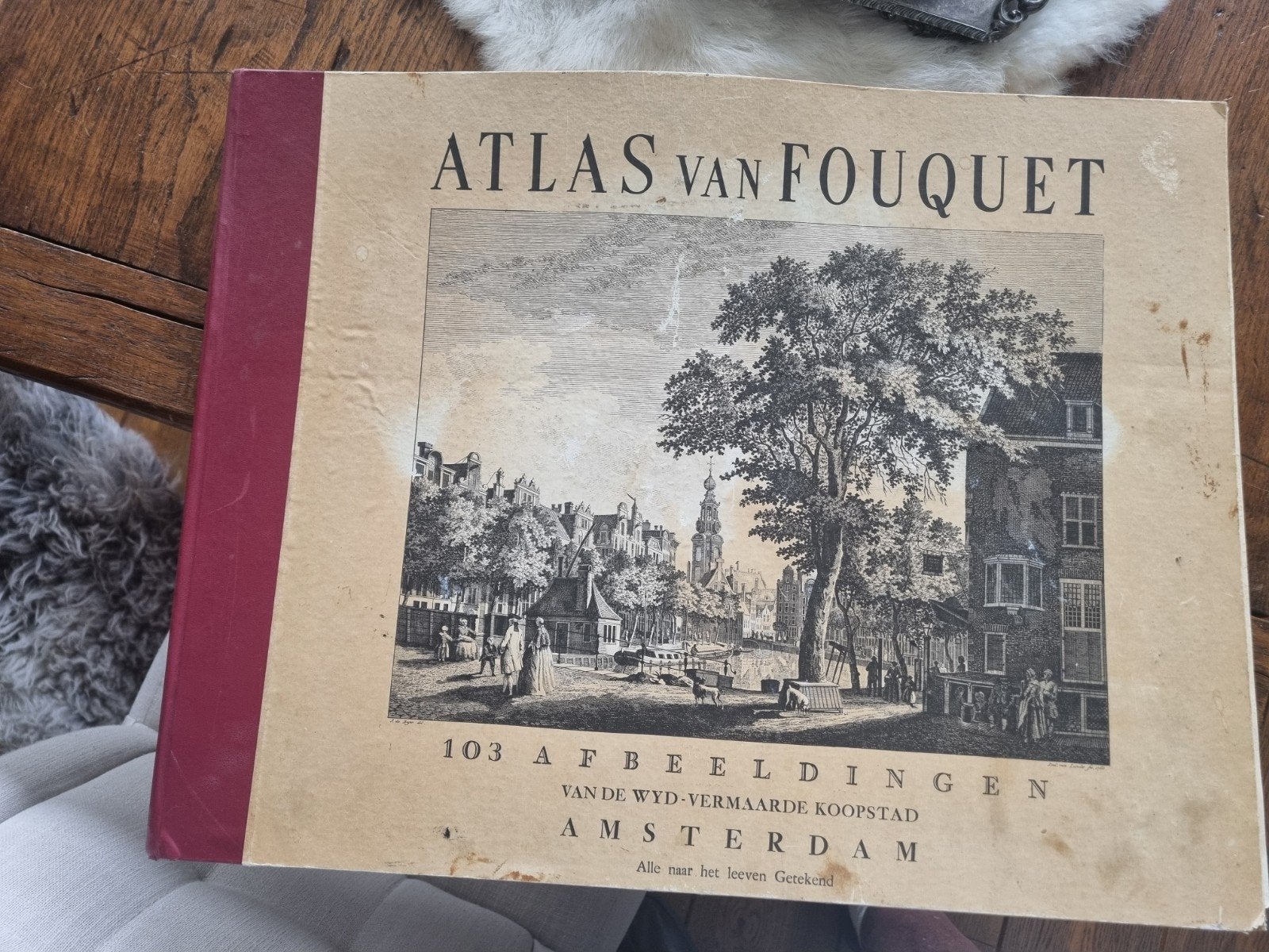 Atlas van Fouquet”, boek met “103 afbeeldingen, Ophalen of Verzenden