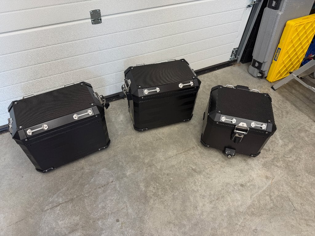 BMW koffertset R1200/R1250 GS Adventure, Motoren, Ophalen, Gebruikt