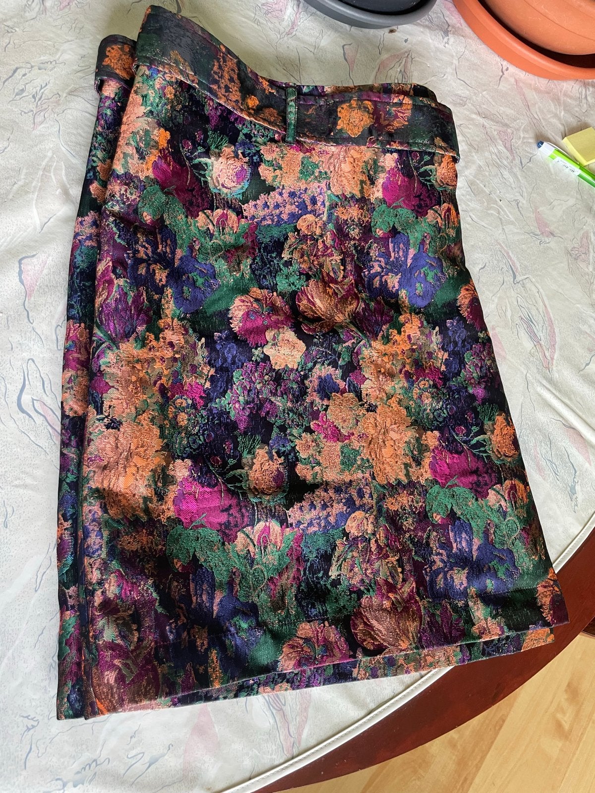 Lost Ink bloemenprint rok maat XXXL, Meerkleurig, Maat 46/48 (XL) of groter, Nieuw, Ophalen of Verzenden
