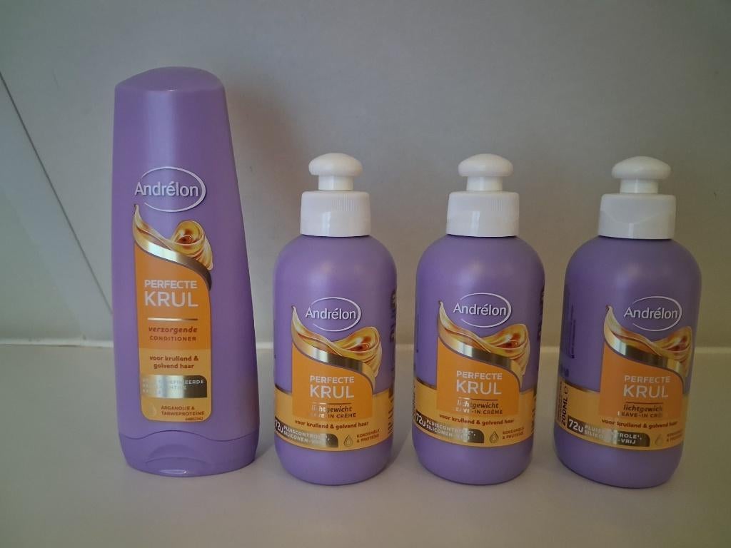 4 x Andrelon perfecte krul, Ophalen of Verzenden, Nieuw, Shampoo of Conditioner