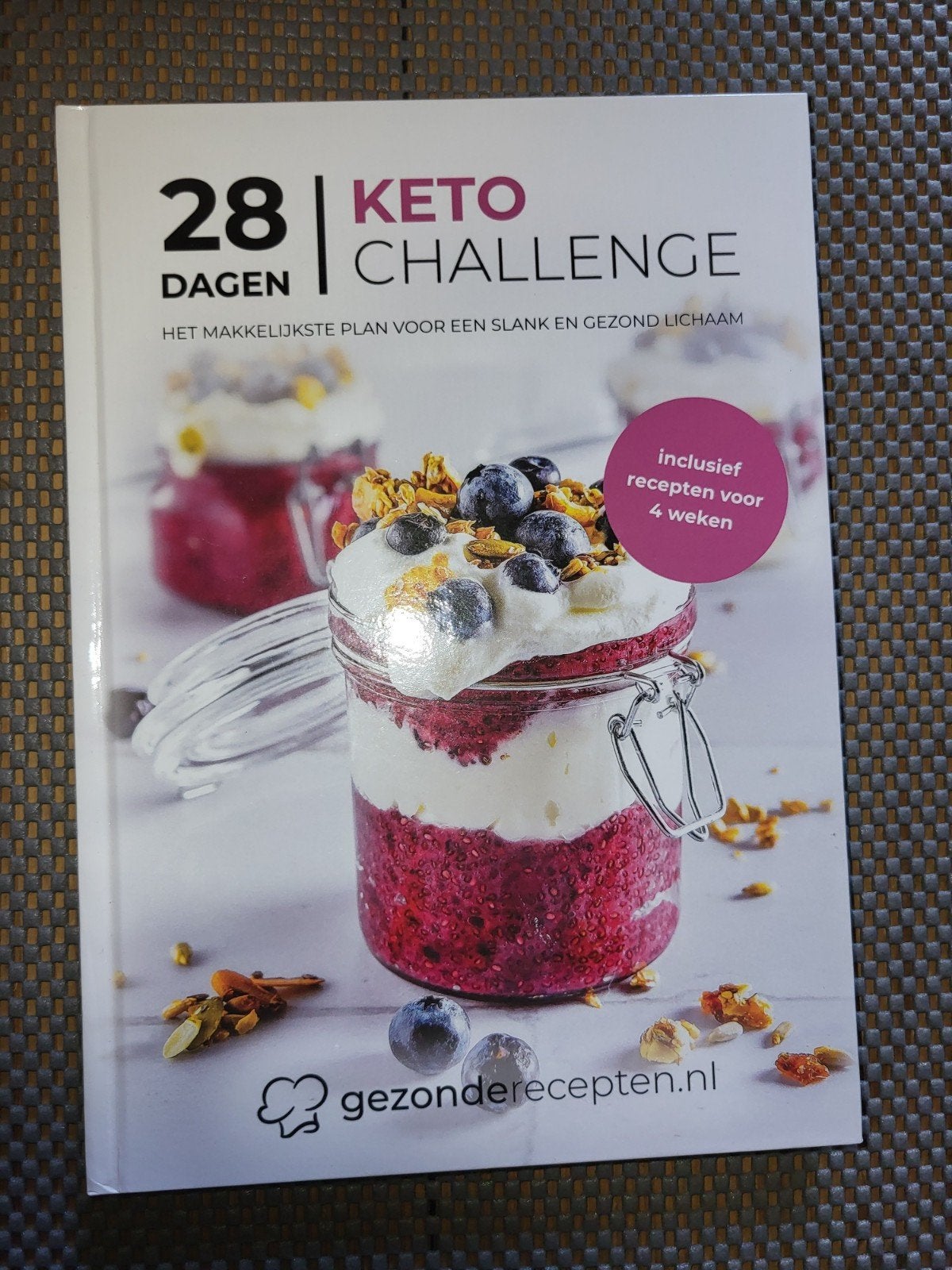28 dagen keto challenge,  gezonderecepten punt nl, Boeken, Ophalen of Verzenden, Zo goed als nieuw